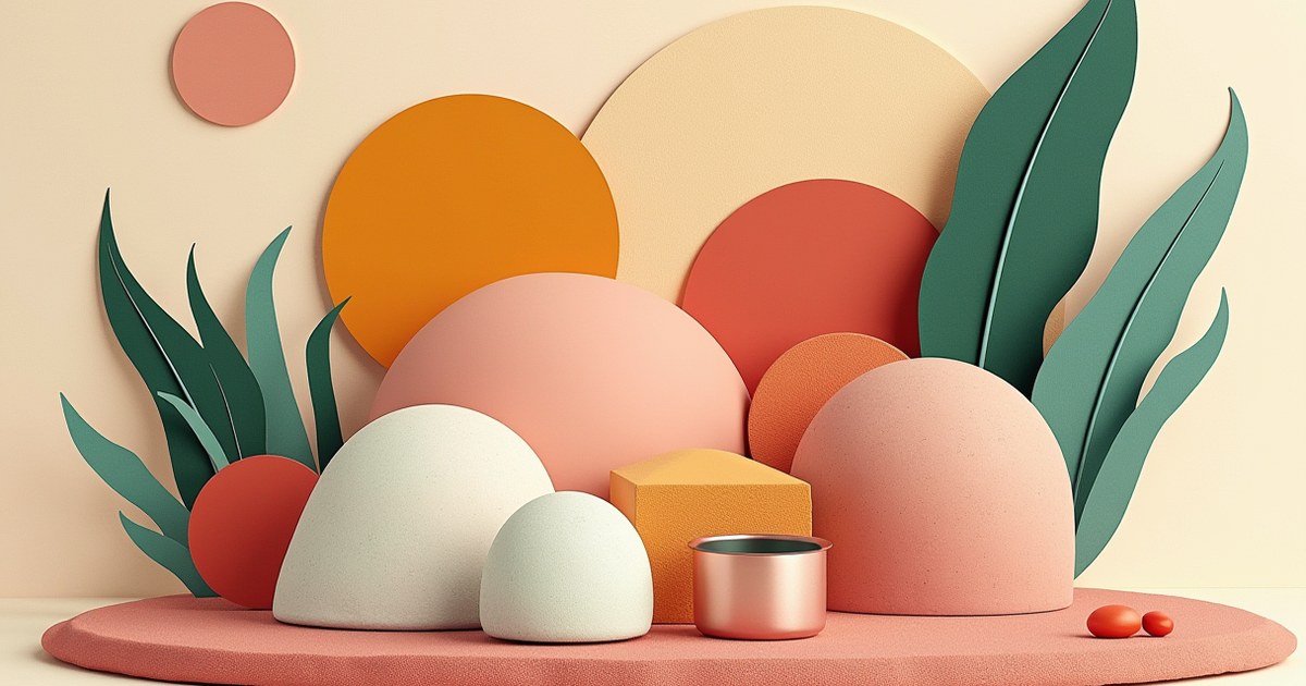 Curated self-care objects arranged as a wellness flat lay for men's pleasure and wellbeing